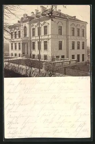 AK Salzburg, Prächtiges Gebäude