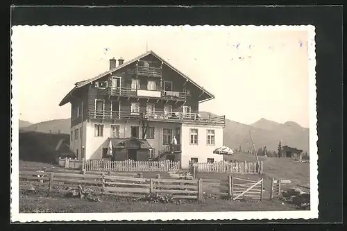 Foto-AK Krimml, Alpengasthof zum Filzstein am Plattenkogel