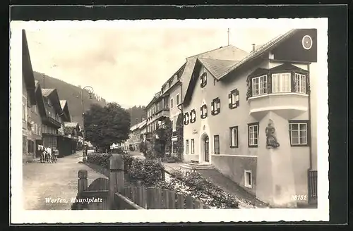 AK Werfen, Gasthaus Haus St. Georg, Hauptplatz