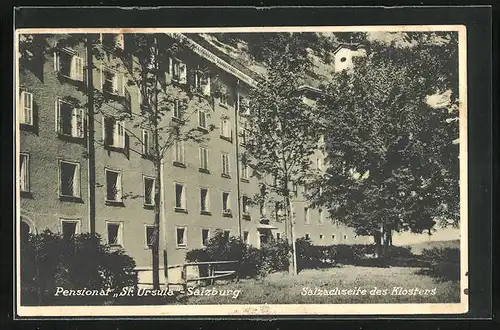 AK Salzburg, Kloster u. Pensionat St. Ursula