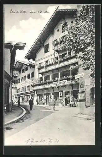 AK Zell a. See, Hotel Lebzelter