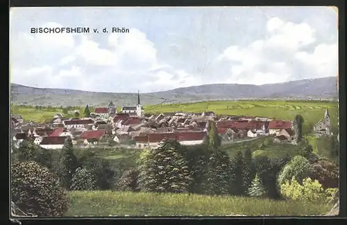 AK Bischofsheim v. d. Rhön, Panorama