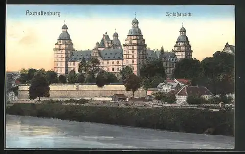 AK Aschaffenburg, Schlossansicht