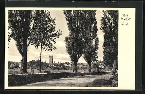 AK Bad Neustadt a. d. Saale, Panorama