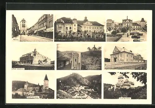 AK Beraun / Beroun, Hrad Karlstejn, Hrad Krivoklat & Namesti