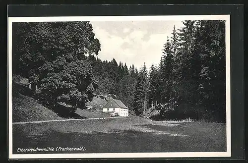 AK Elbersreuthermühle / Frankenwald, Panorama