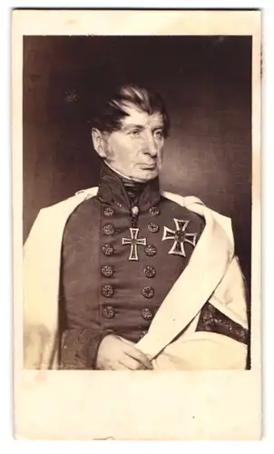 Fotografie Portrait Maximilian Joseph von Österreich-Este, Hochmeister des Deutschen Ordens mit Kreuz-Orden