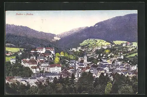 AK Baden-Baden, Gesamtansicht