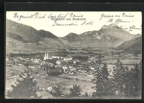 AK Admont, Panorama mit Buchenstein