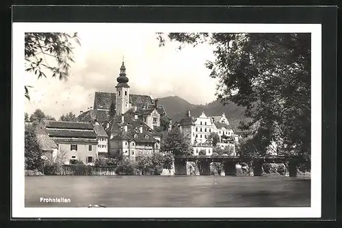 AK Frohnleiten, Teilansicht mit Fluss