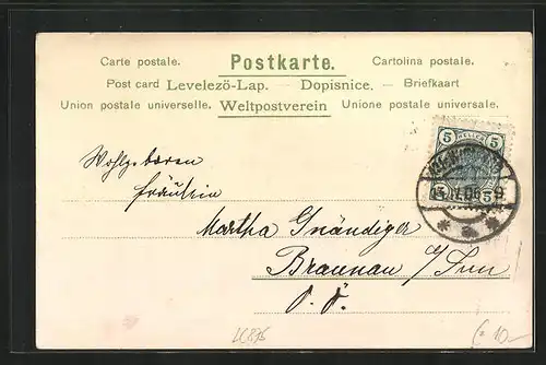 Künstler-AK Alfred Mailick: Fröhliche Ostern, Schlüpfendes Küken