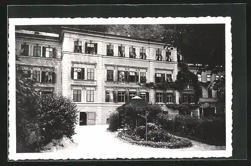 Foto-AK Salzburg, Gebäudeansicht