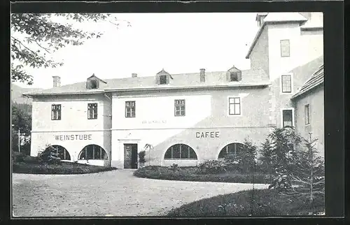 Foto-AK Salzburg, Gasthaus Braustöckl