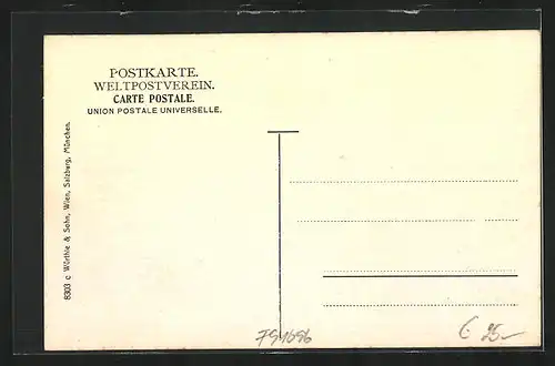 AK Saalfelden, Strassenpartie mit Turm