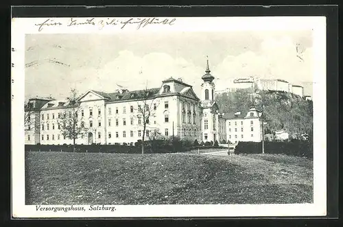 AK Salzburg, Versorgungshaus mit Kirche