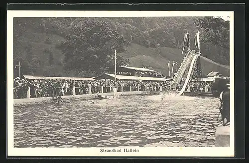 AK Hallein, Strandbad mit Rutsche