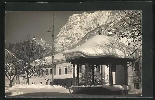 AK Werfen, Ortspartie im Winter