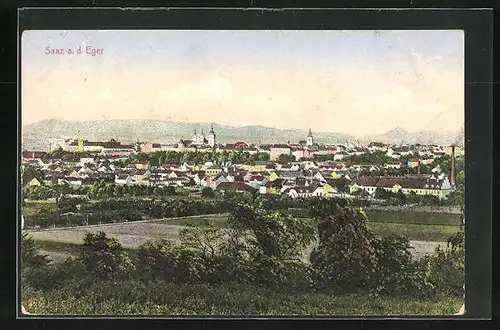 AK Saaz a. d. Eger, Panorama