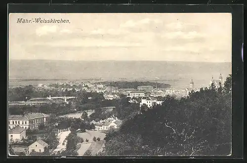 AK Mähr.-Weisskirchen, Teilansicht