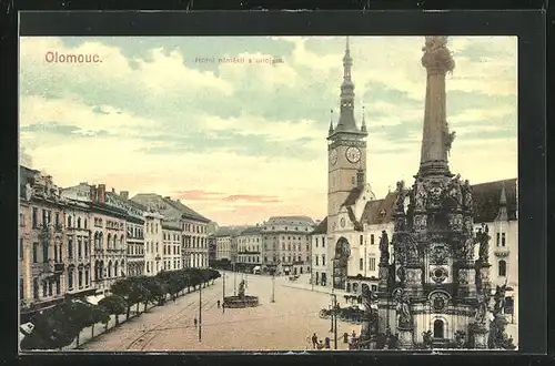 AK Olomouc, Horni namesti s orlojem