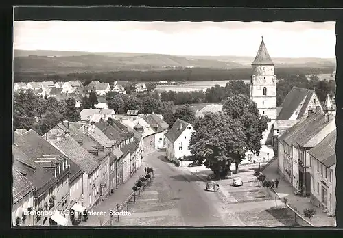 AK Eschenbach /Opf., Sicht vom Rathaus auf den unteren Stadtteil