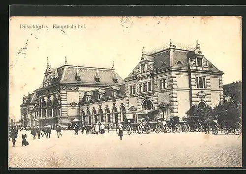 AK Düsseldorf, Hauptbahnhof