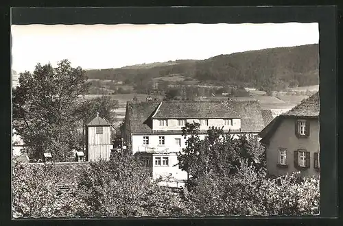 AK Pechgraben, Blick zum Gasthof Frankenwald