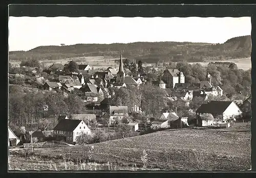 AK Thurnau /Ofr., Totalansicht aus der Vogelschau