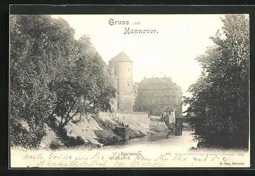 AK Hannover, Blick zum Beguinenturm