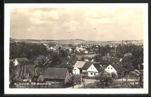 AK Blovice, Gesamtansicht aus der Vogelschau