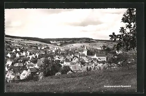 AK Frammersbach /Spessart, Totalansicht aus der Vogelschau