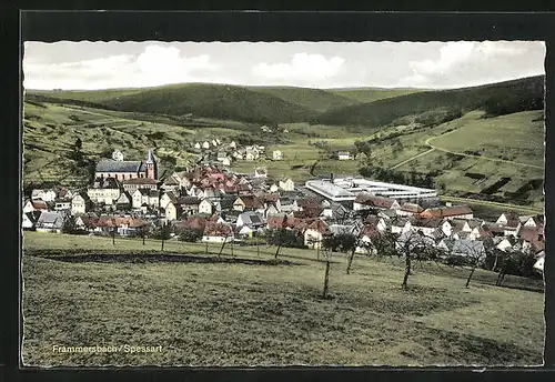 AK Frammersbach /Spessart, Panorama aus der Vogelschau