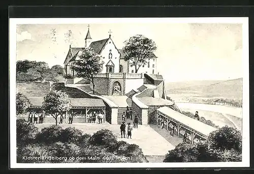 AK Grossheubach, Kloster Engelberg ob dem Main (612 Stufen)