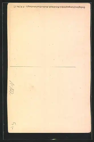 Künstler-AK Reichskanzler von Bethmann Hollweg