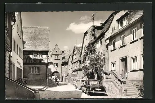 AK Klingenberg a. Main, Hofstrasse mit Eingang zum Schloss