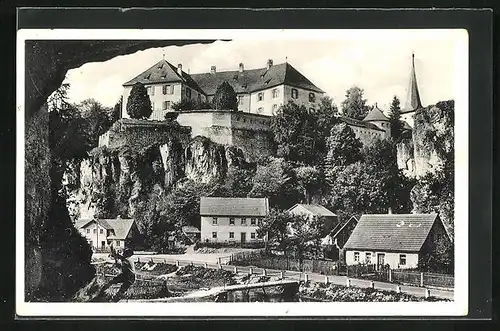 AK Hollfeld / Fränk. Schweiz, Kinderheim Schloss Freienfels