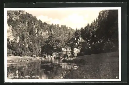 AK Schottersmühle / Fränk. Schweiz, Panorama