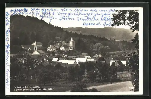 AK Unterleinleiter / Fränk. Schweiz, Panorama