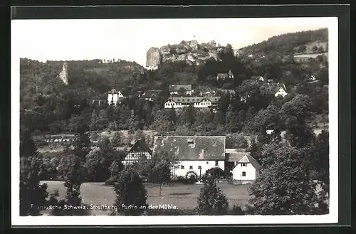 AK Streitberg / Fränk. Schweiz, Partie an der Mühle