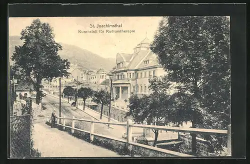 AK St. Joachimstal, Kuranstalt für Radiumtherapie