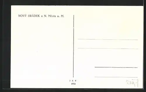 AK Novy Hradek u N. Mesta n. M., Panorama