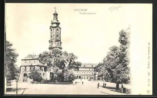 AK Weimar, Residenzschloss