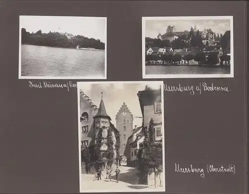 Fotoalbum mit 160 Fotografien, Ansicht Leipzig, Studenten V.A.L. 1926-1929, Stiftungsfest, Maskenball, auch Aufmärsche