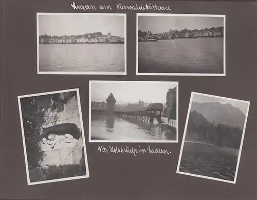 Fotoalbum mit 160 Fotografien, Ansicht Leipzig, Studenten V.A.L. 1926-1929, Stiftungsfest, Maskenball, auch Aufmärsche