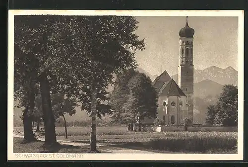 AK Schwangau, Kirche St. Colomann