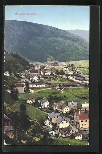 AK Selztal, Ortsansicht von einer Anhöhe aus