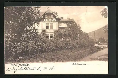 AK Salzburg, Villa Mussoni