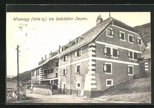 AK Obertauern, Gasthaus Wisenegg am Radstädter Tauern