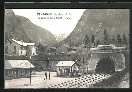 AK Böckstein, Nordportal des Tauerntunnels