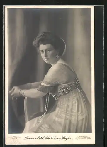 AK Prinzessin Eitel Friedrich von Preussen